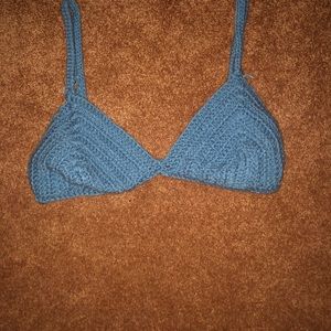 Handmade crochet bikini top